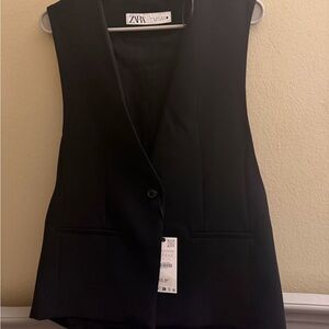 Zara vest with side slits